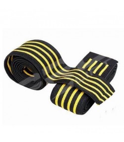 Knee Wraps (Yellow/black)